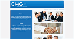 Desktop Screenshot of careermanagementgroup.org